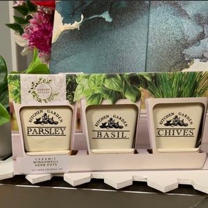 Ceramic Herb 🪴 Pots